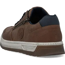 Rieker 37029-24 Schnürhalbschuh Synthetik Herren in braun - Gr. 44