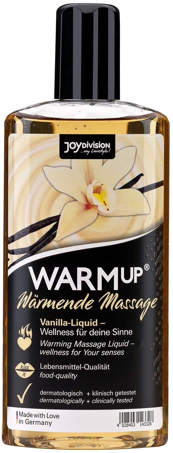 Joydivision WARMup Aromatisiertes Massageöl 150 ml - Gelb - Gelb