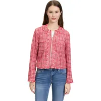 Betty Barclay Jackenblazer Blazer-Jacke mit Zweiwege-Reißverschluss, rot 38