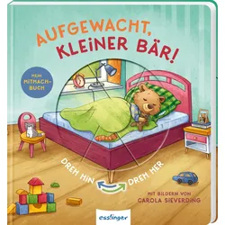 Dreh hin ̶ Dreh her 2: Aufgewacht, kleiner Bär! - Mitmach-Pappebuch mit Verwandlungsseiten