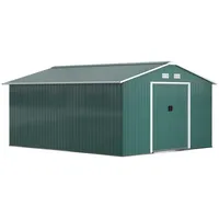 Outsunny Gerätehaus 3,4 x 2 m Grün