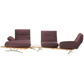 KOINOR Ecksofa Marilyn ¦ rot ¦ Maße (cm): B: 324 H: 96 T: 160.0