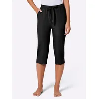 Witt Weiden Capri-Hose Schwarz 36-38
