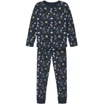 NAME IT Schlafanzug NKMNIGHTSET (Set, 2 tlg) SKY AND STARS blau 122/128 EU