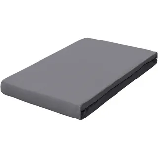 schlafgut Pure Baumwolle 90 x 190 - 100 x 220 cm grey mid