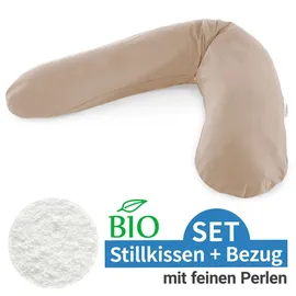 Theraline Das Original Mikroperlen Bio-Jersey cappuccino