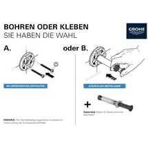 Grohe Essentials Badetuchhalter Chrom 40386001