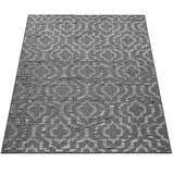 Paco Home Outdoorteppich, Grau, Textil, Rund, 200x200 cm, strapazierfähig, für Fußbodenheizung geeignet, Teppiche & Böden, Teppiche, Outdoorteppiche