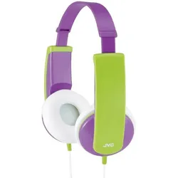 JVC HA-KD5-V-EF - Kinder Stereokopfhörer - Violett / Grün