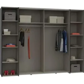 Forte Narago 270 x 210 x 61 cm schwarz/weiß