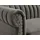 vente-unique Chesterfield-Sofa - 3-Sitzer - Samt - Grau - TRUMBO