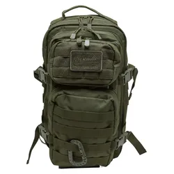 Rucksack BRANDIT "Brandit US Assault Pack Medium", grün (olive), Polyester, Rucksäcke