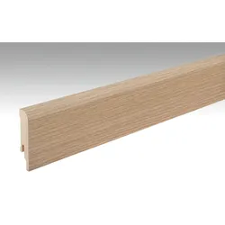 RESTPOSTEN SALE MEISTER Fussleiste Profil 5 PK Schlosseiche hell 6841 - 2380 mm