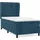vidaXL Boxspringbett 100 x 200 cm Dunkelblau