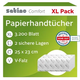 Satino comfort Papierhandtücher weiß, 25 cm