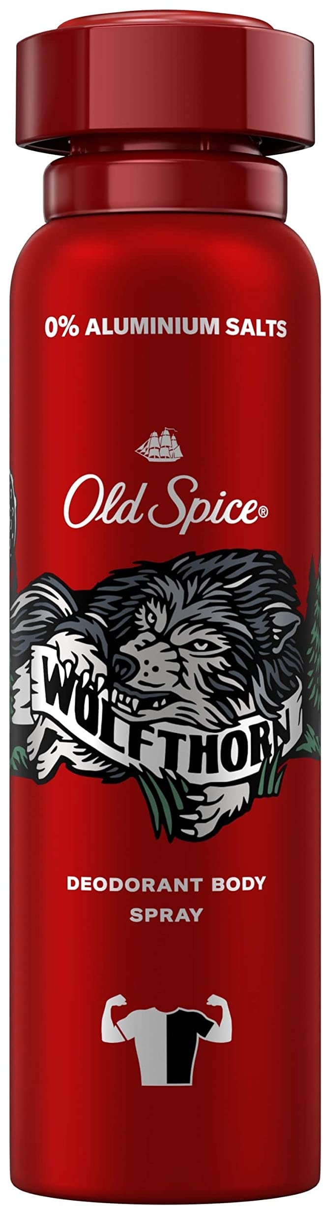 3 x Old Spice Wolfthorn Deodorant Bodyspray für Männer je 150ml for man Deo