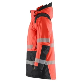 Blåkläder Warnschutz Winterparka rot/schwarz 2