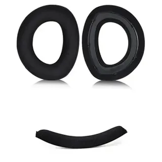 INF Ersatz-Ohrpolster und Kopfbügel für Sennheiser HD700 HD800 HD800S, Ergonomisches Design, Isolation und Komfort, Premium-Plüschmaterial