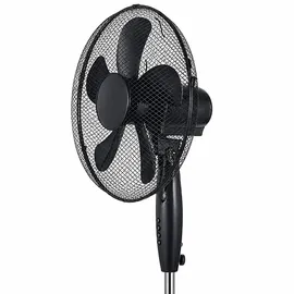 V-Tac Standventilator 125 cm höhenverstellbar Schwarz