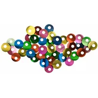 KUNSTLOFT Wanddeko, Mehrfarbig, Metall, 126x67x7 cm, Dekoration, Skulpturen &