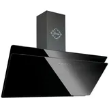GURARI Wandhaube GCH S 411 BL PRIME N+Umluft,Kopffrei Dunstabzugshaube Schwarz 1000m3/h GCH S 411 BL PRIME N+Umluft,Kopffrei Dunstabzugshaube Schwarz 1000m3/h schwarz 90 cm