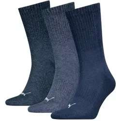 Puma 3P Cushioned Next Crew Socks Marine Gr 39/42