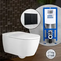 Villeroy & Boch ViClean-I 100 mit WC-Sitz Weiß