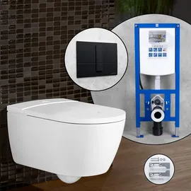 Villeroy & Boch ViClean-I 100 mit WC-Sitz Weiß