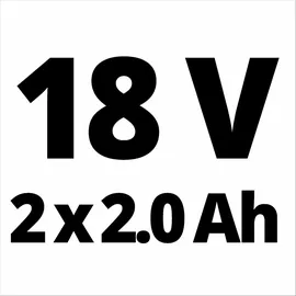 Einhell TE-CD 18/2 Li-i +64 inkl. 2 x 2 Ah + Zubehör + Koffer