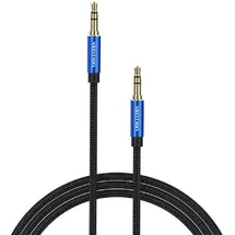 Vention Audiokabel 3,5 mm Mini-Buchse 1m Blau