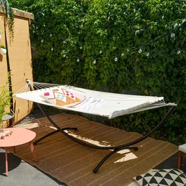 AMANKA Doppel Hängematte 200 x 120 cm Beige