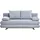 CARRYHOME Schlafsofa , Hellblau , Textil , Füllung: Schaumstoff, 196x74x90 cm Stoffauswahl, Liegefunktion, Rücken echt , Wohnzimmer, Sofas & Couches, Schlafsofas, Sonstige Schlafsofas