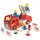 Tender Leaf Toys Camion Feuerwehrmann aus Holz