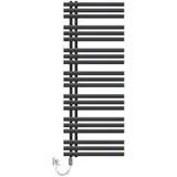 luxebath ECD Germany Iron EM Badheizkörper Elektrisch Heizstab 900W 600x1600 mm Anthrazit