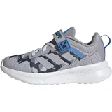 adidas Minecraft Fortarun 4.0 Kinder Glory Grey/Glory Grey/Lucid Ray Blue 34