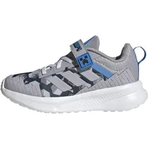 adidas Minecraft Fortarun 4.0 Kinder Glory Grey/Glory Grey/Lucid Ray Blue 34