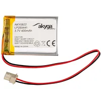 Akyga LP293441 Akkupack x Spezial-Akku LiPo 3.7 V 400