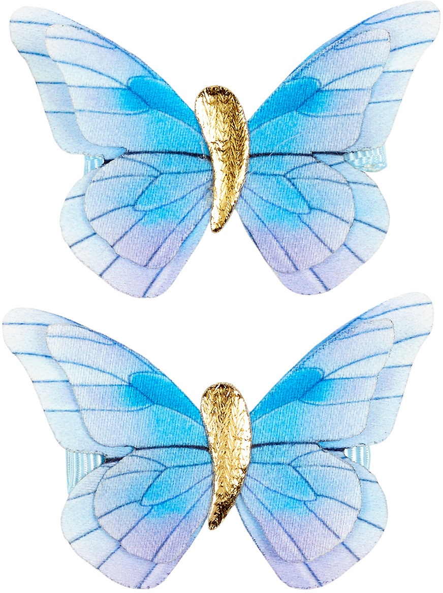 Haarklammer Florence Schmetterling In Blau