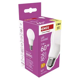EMOS LED Lampe A60 1525733279 7 W E27 warmweiß 1 St.