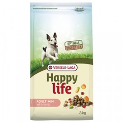 Happy Life Adult Mini Lamb Hundefutter 2 x 3 kg