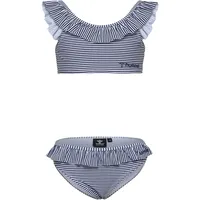 Hummel Bikini Hmlfrilli Mädchen hummel navyblau|WEISS 100 cm 4J