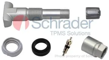 SCHRADER Reparatursatz, Radsensor (Reifendruck-Kontrollsys.) 5056 für CHEVROLET ALPINA BMW ROLLS-ROYCE Mercedes GENESIS INFINITI KI