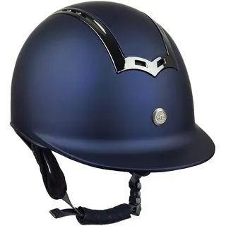 Horsenjoy Unisex-Adult Genius Reithelm, Dunkelblau, M