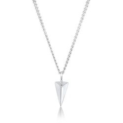 Elli Dreieck Geo Trend Minimal Design 925 Silber Ketten   Damen 