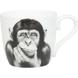 Könitz Denkender Affe Becher 0,425 l Bunt