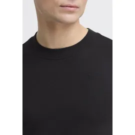 !Solid T-Shirt SDOdit", Herren, Gr. XXL, schwarz (schwarz, schwarz), Obermaterial: 50% Baumwolle CO. 50% Polyester PES., Shirts T-Shirt
