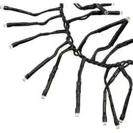 ECD Germany LED Cluster Lichterkette 8,5m 1152 LEDs Warmweiß Timer 8Modi