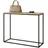 DanDiBo Ambiente Konsolentisch Schmal 100x80x30 cm schwarz