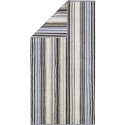 Cawö Handtücher Unique Streifen 944 anthrazit - 77 Duschtuch 70x140 cm Grau 