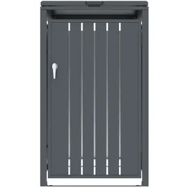 Konifera Mülltonnenbox Bilbao 68 x 80 x 117 cm grau